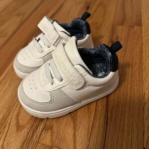 Carter's Cream and Black Kids Sneakers